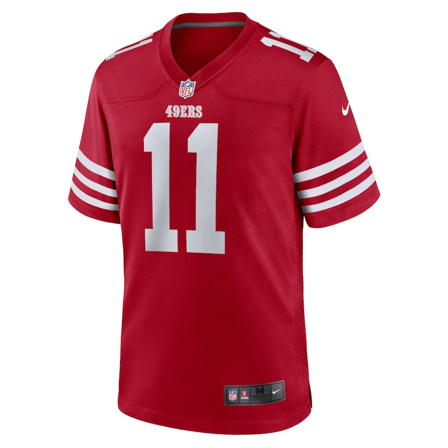 Brandon Aiyuk San Francisco 49ers Women's Team Game Player Jersey - Scarlet